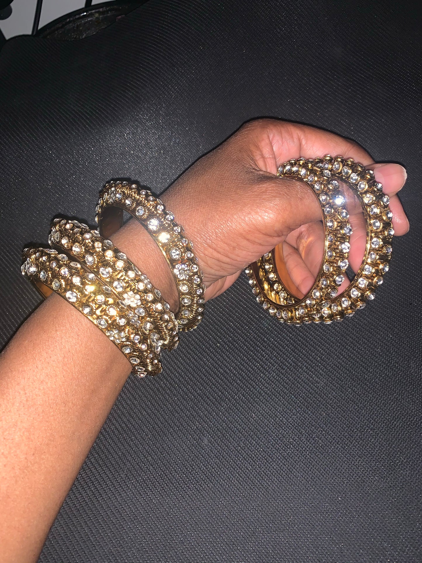 Indian golden Diamond sparkling Bangles