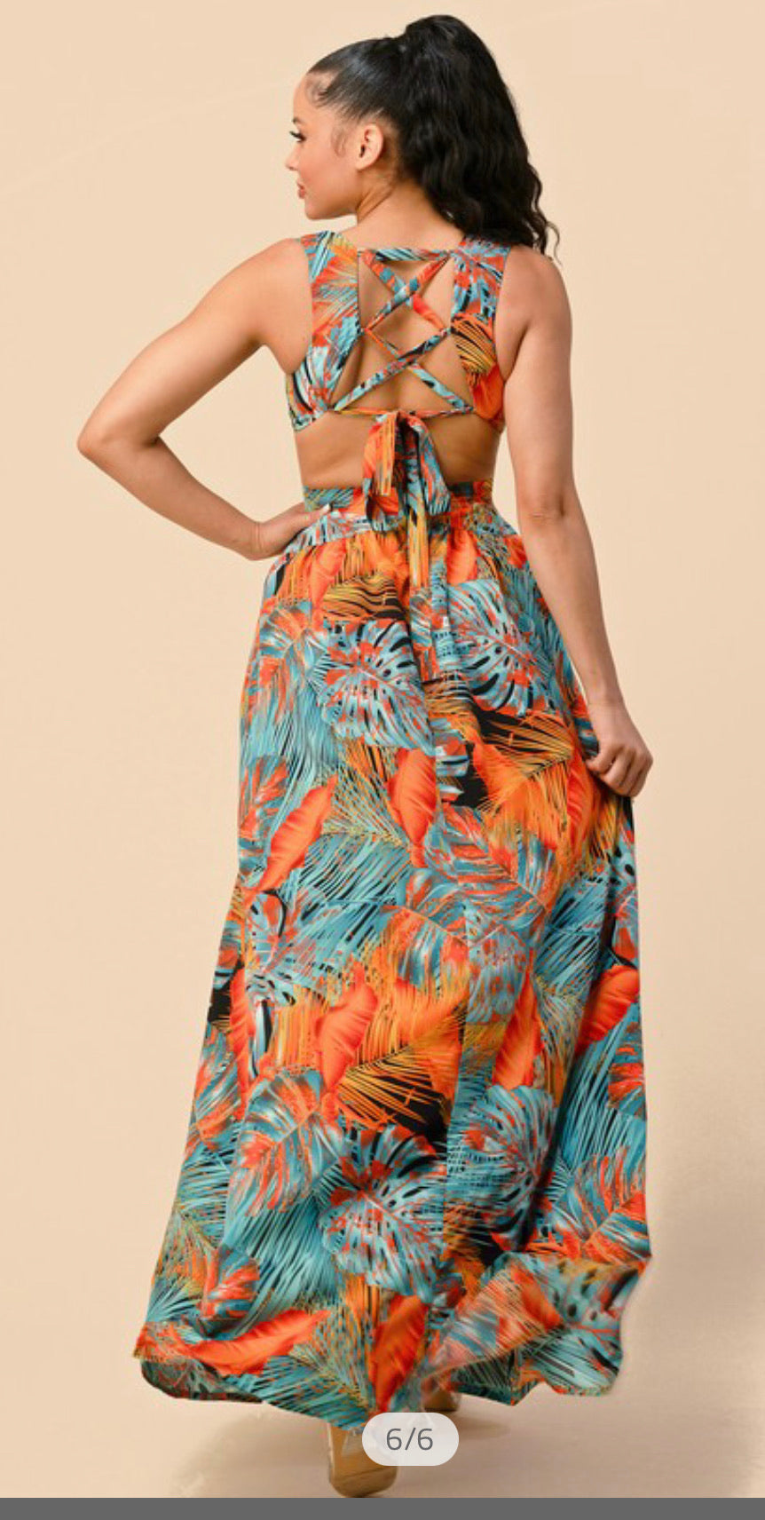 PLüsch Teal Maxi Dress