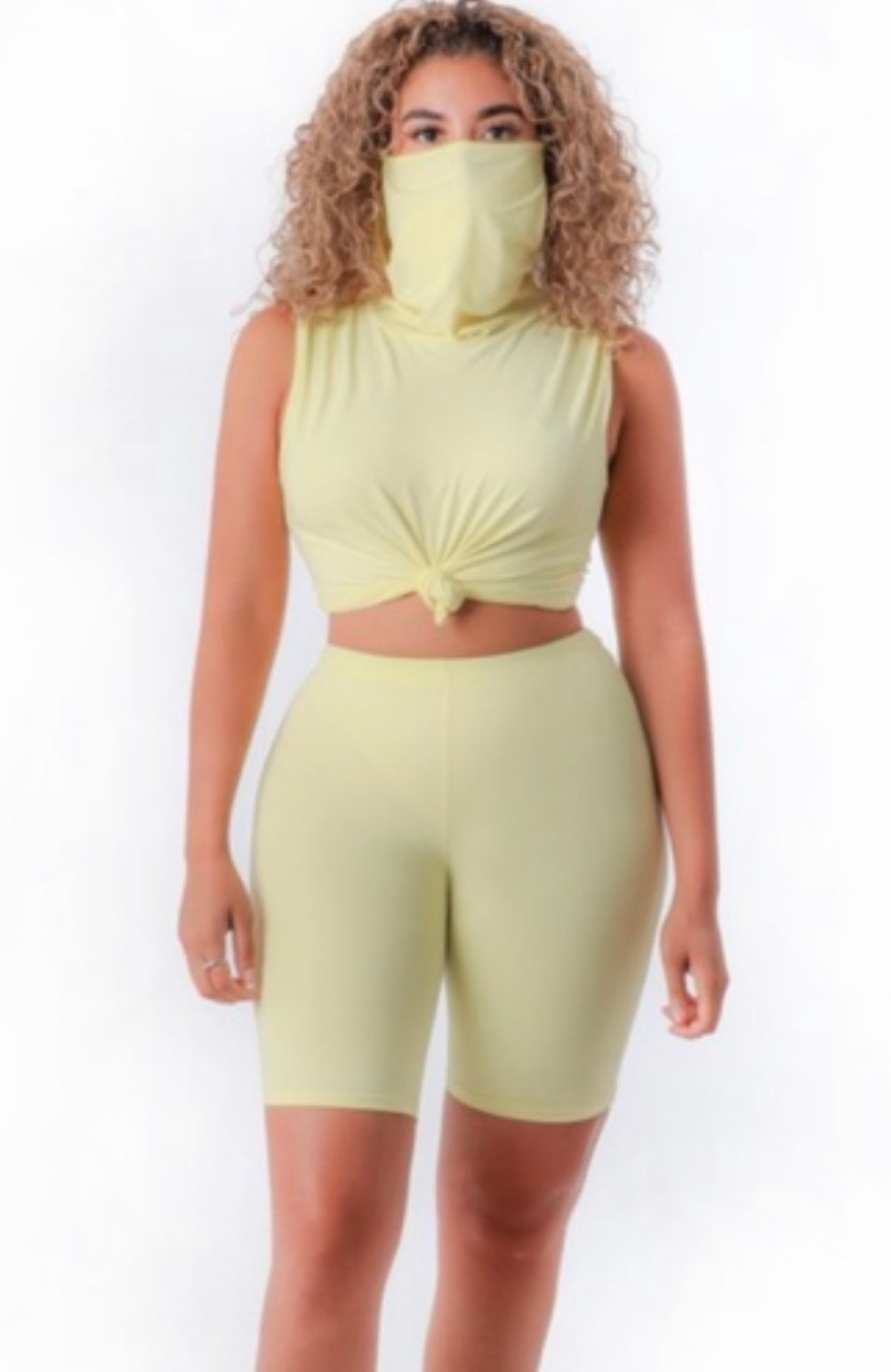 PLüsch Collection Lemonade Biker Set with attached Mask