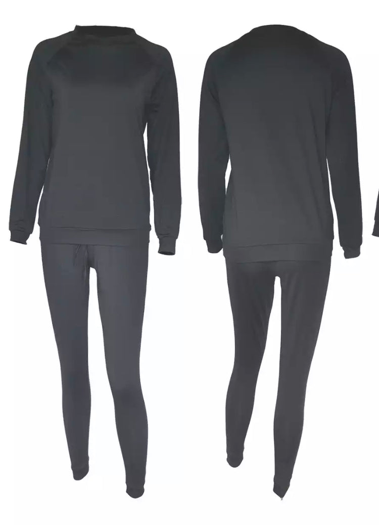 PLüsch Mock Neck Legging Set
