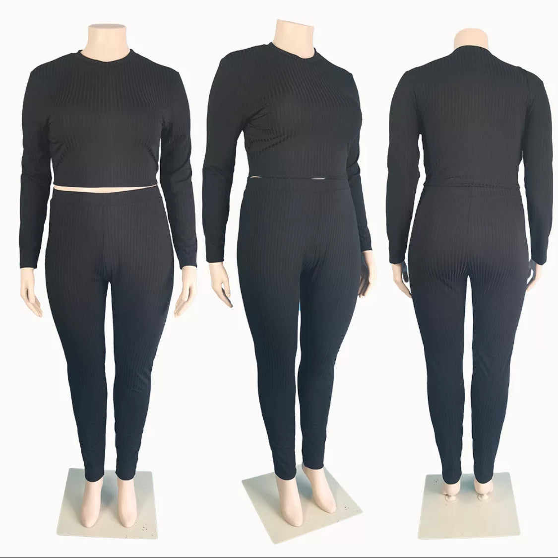 PLüsch Mock Neck Legging Set