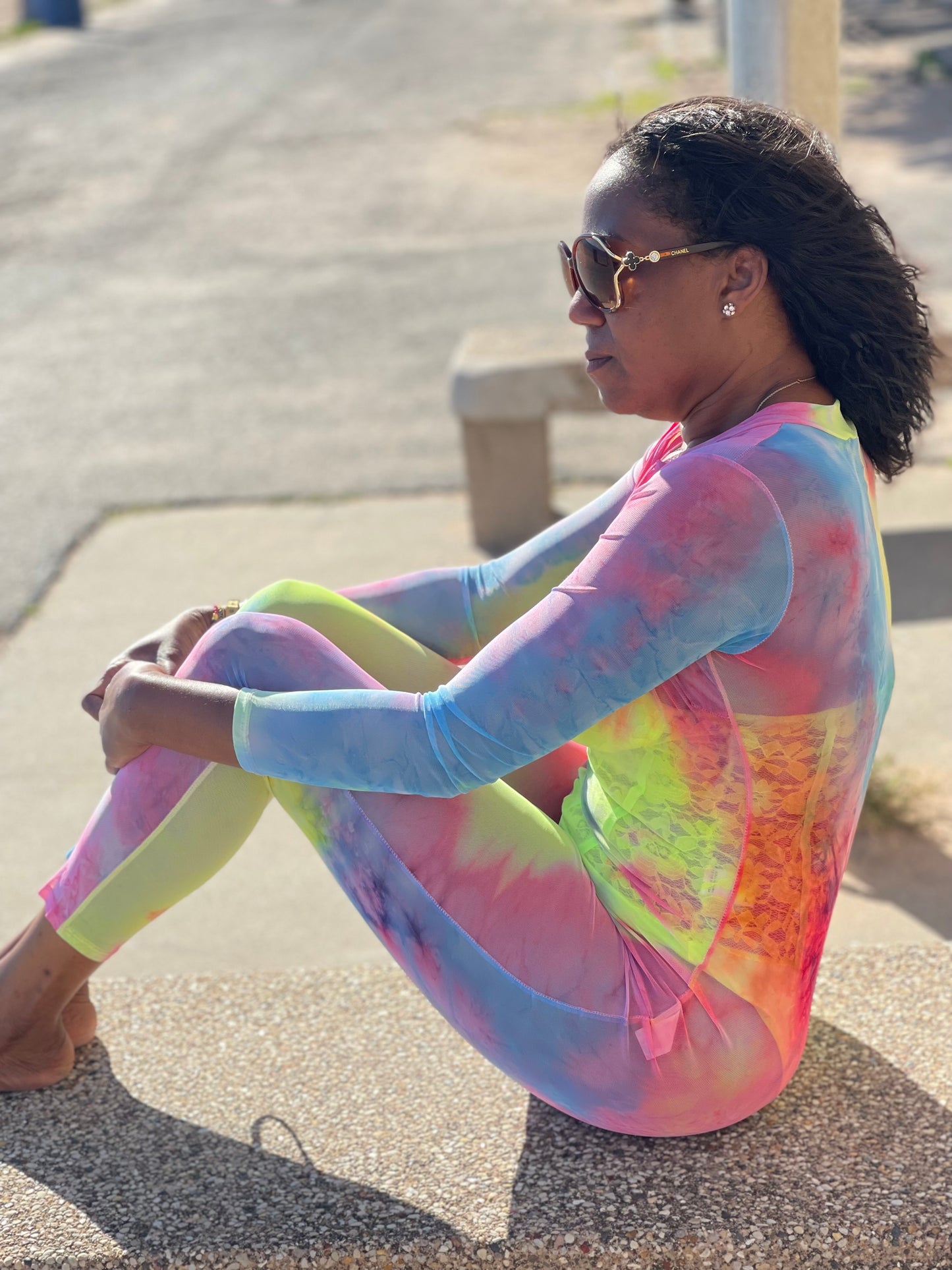 PLüsch Collection Plus Size Cotton Candy Jumpsuit