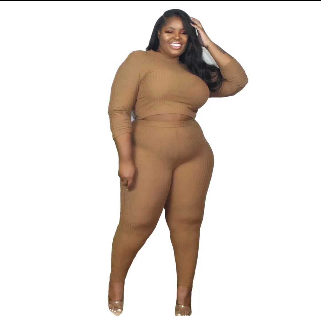 PLüsch Mock Neck Legging Set