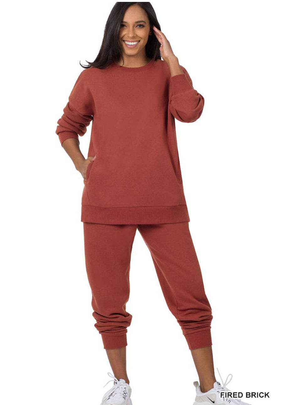 Plüsch Sweatsuits