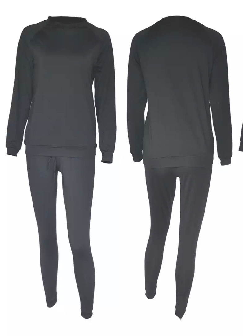 PLüsch Mock Neck Legging Set