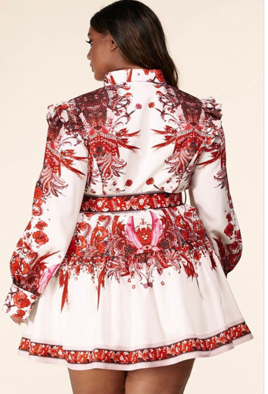 Got Milk long sleeve Bodycon midi dress